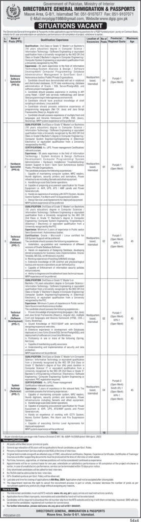 DGI&P Jobs Advertisement 2024!